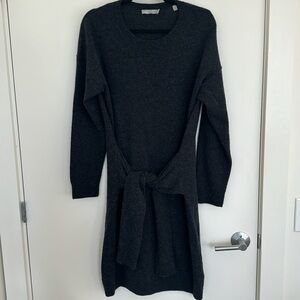 Vince Charcoal Sweater Dress